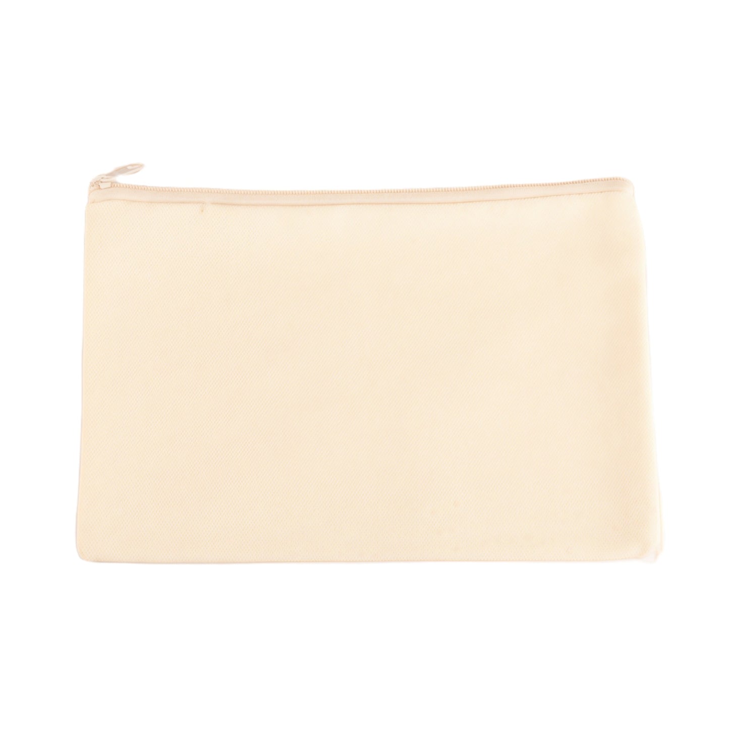 Zippered canvas cosmetic bag/storage bag