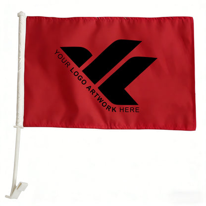 Custom Printed Car Flag for Trade Shows and Promotional Events