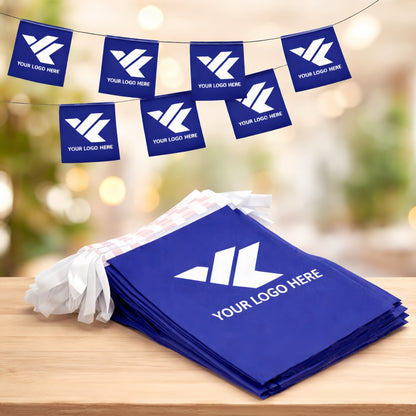 Custom made bunting flags for events