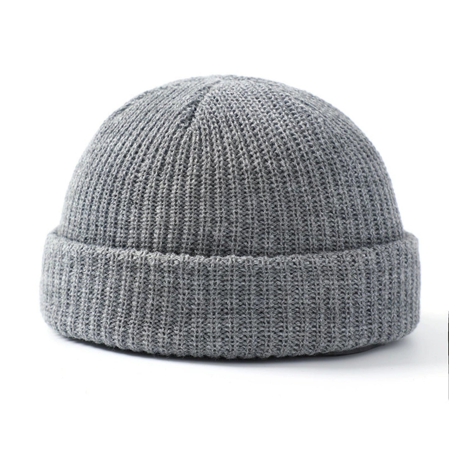Knit Cap with Cuff