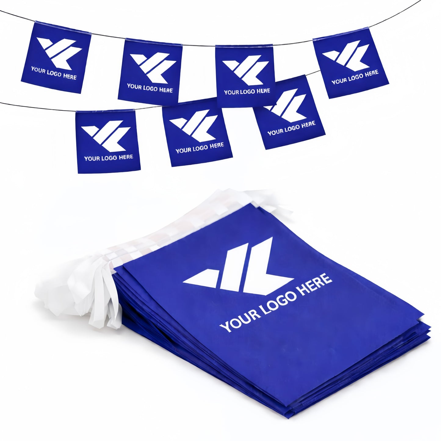 Custom made bunting flags for events