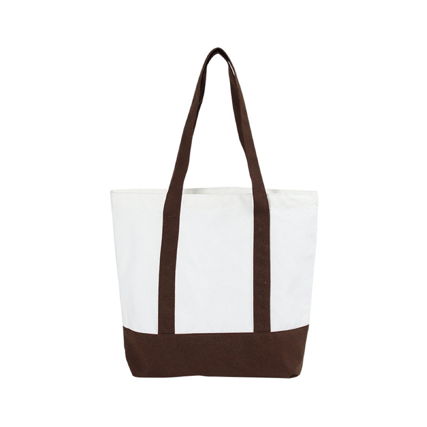 Colorful patchwork foldable canvas bag
