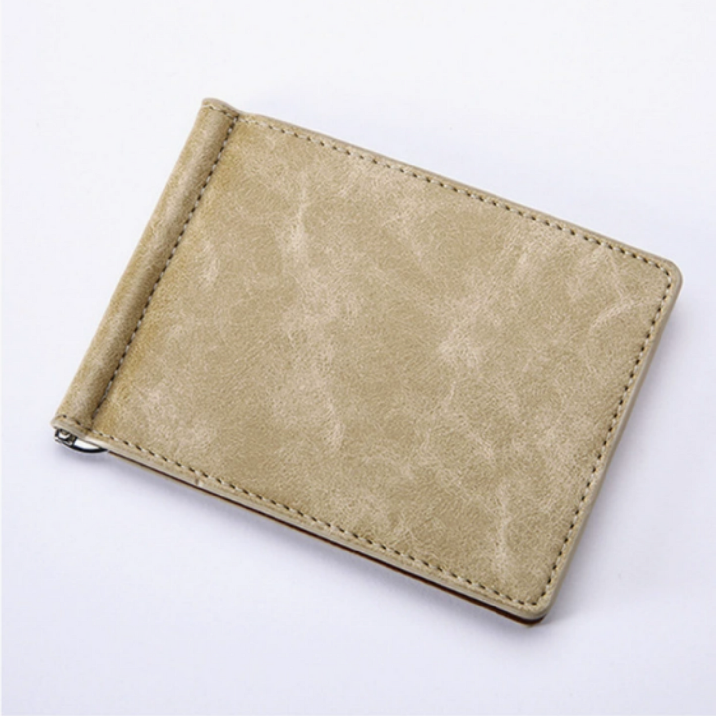Compact Coin Purse with Money Clip
