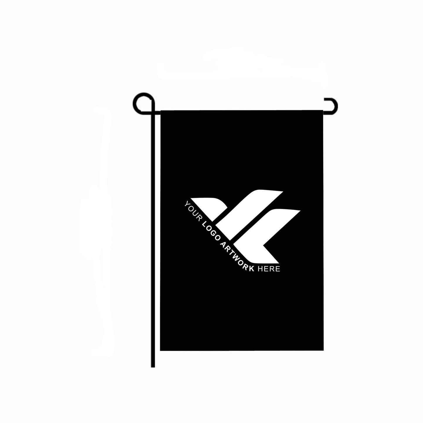 Outdoor decorative garden flags