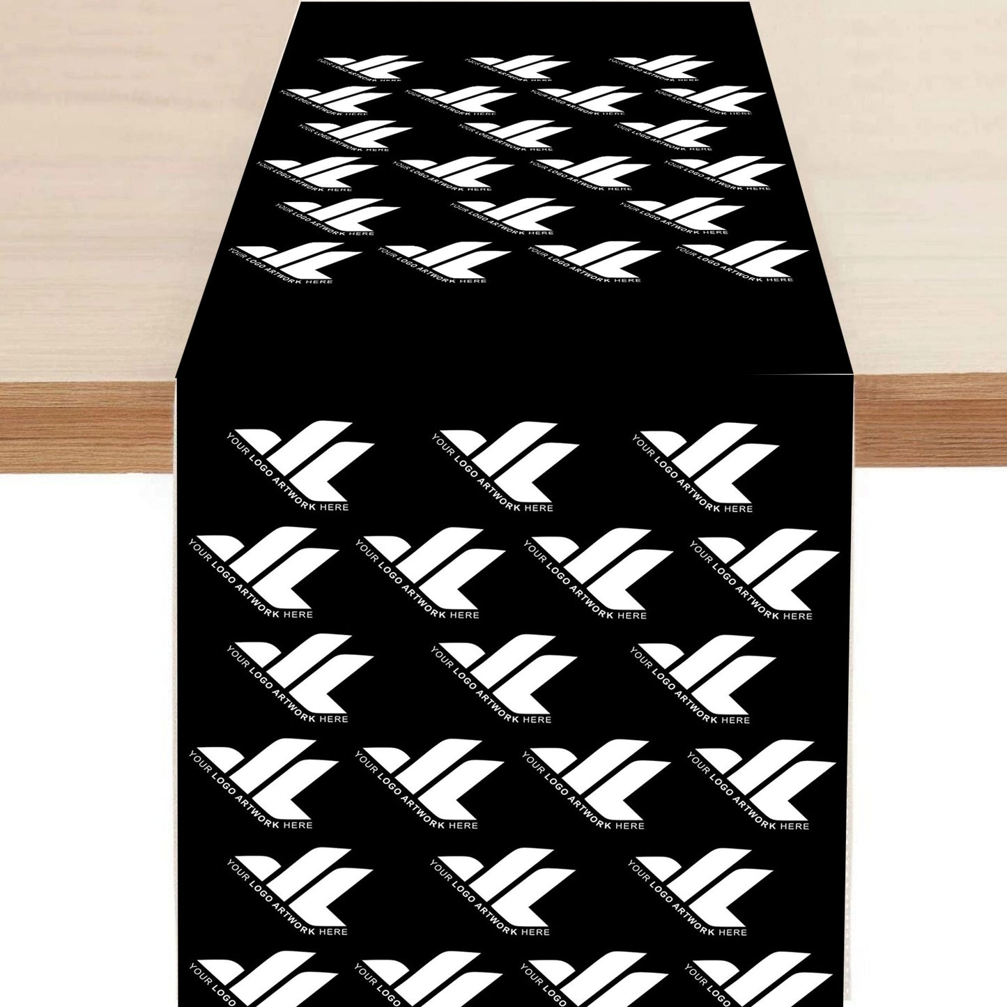 Linen like decorative table runner