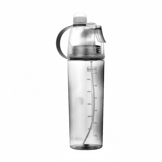 Sports spray water bottle