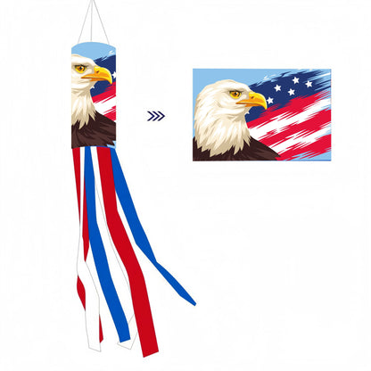 Custom made outdoor decorative windsock