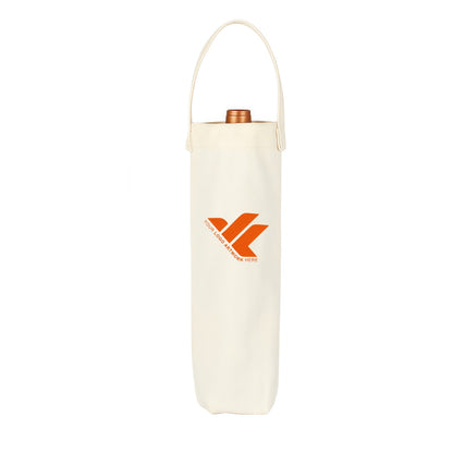 Canvas bag single bottle wine packaging bag