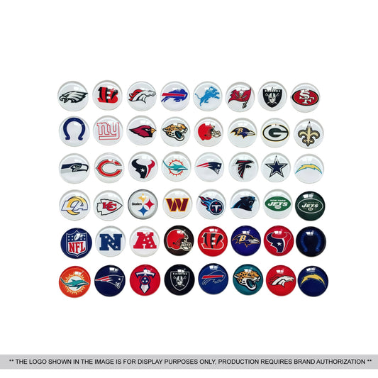 Sports Team Emblem Brooch Pin
