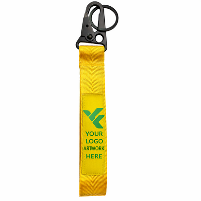 Customizable Wristlet Keychain Lanyards