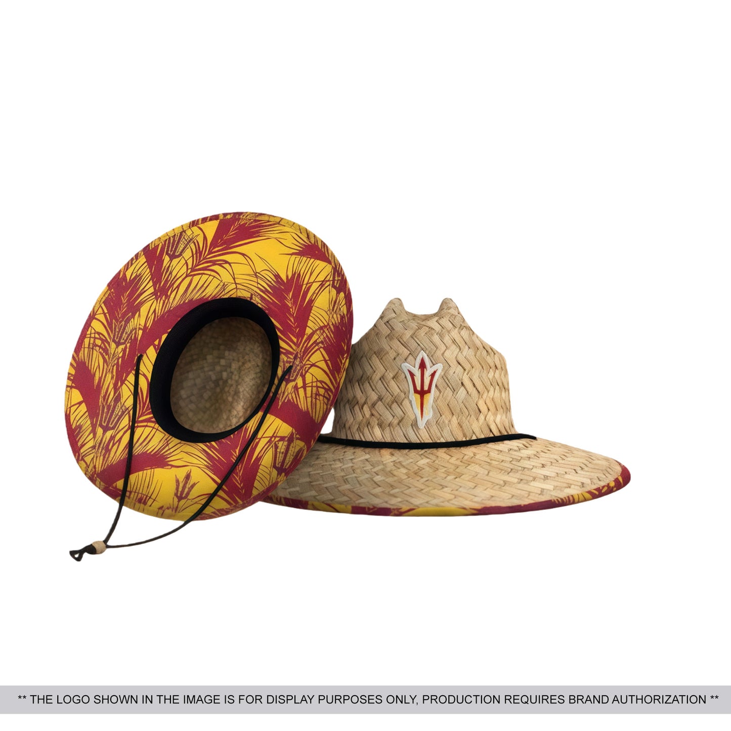 Custom made straw hats