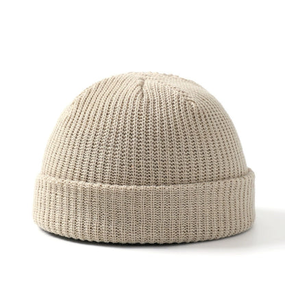 Knit Cap with Cuff