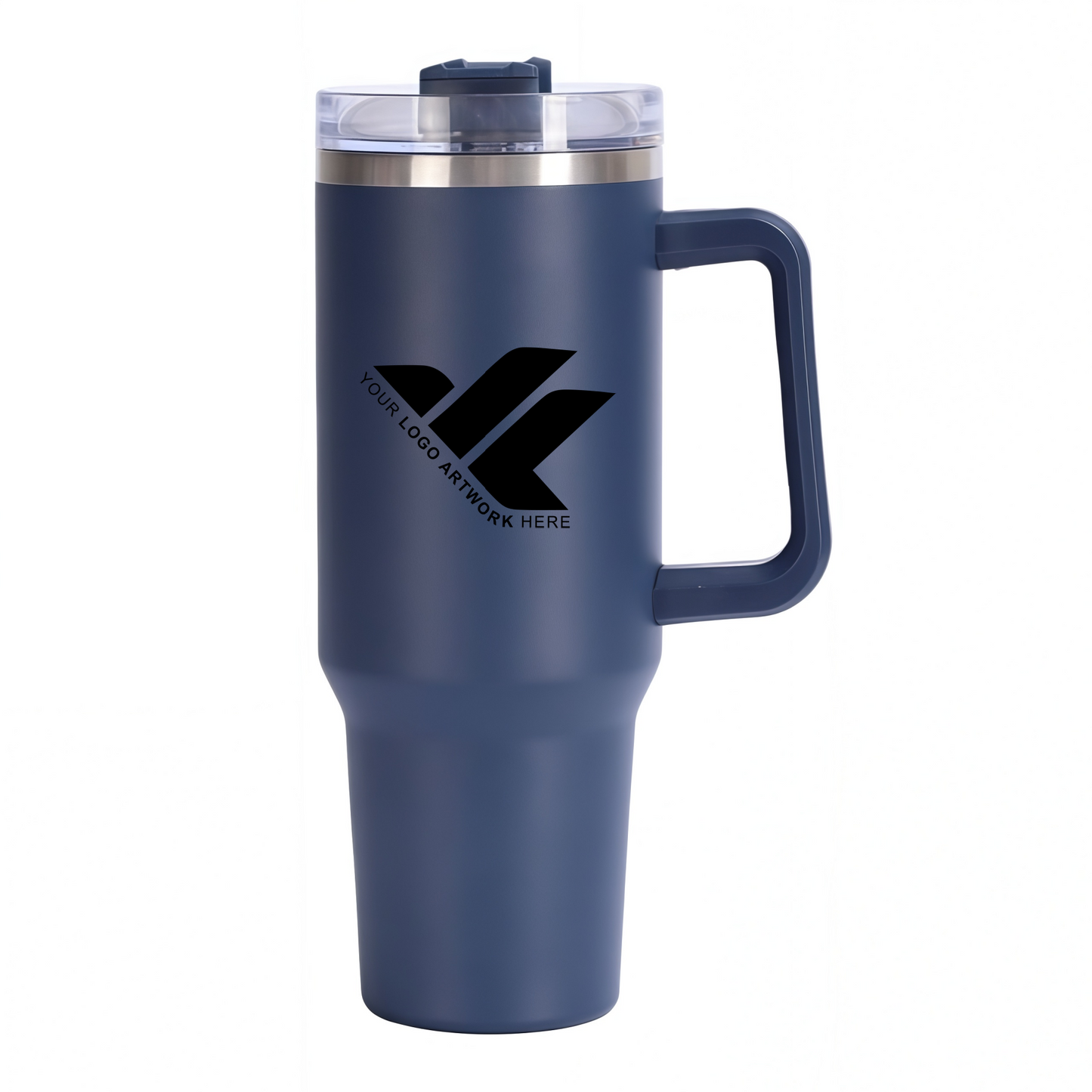 40oz stainless steel cup with handle