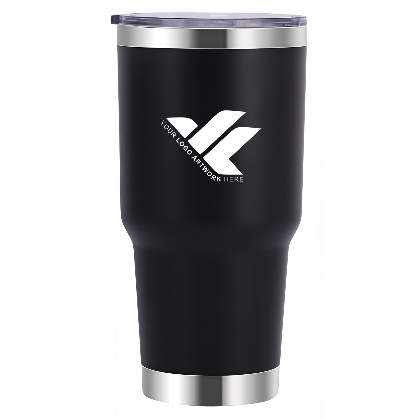 30oz stainless steel car cup with steel base