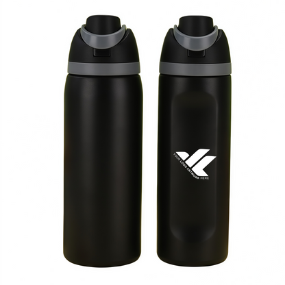16oz stainless steel sports water bottle
