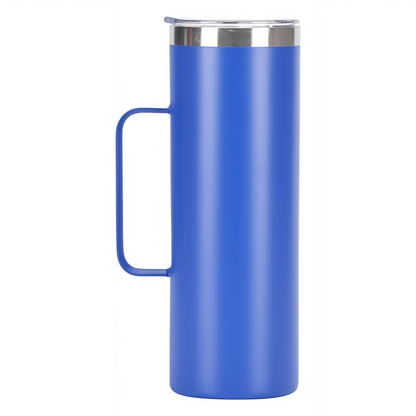 20oz stainless steel mug with handle