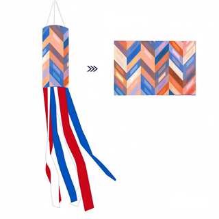 Custom made outdoor decorative windsock