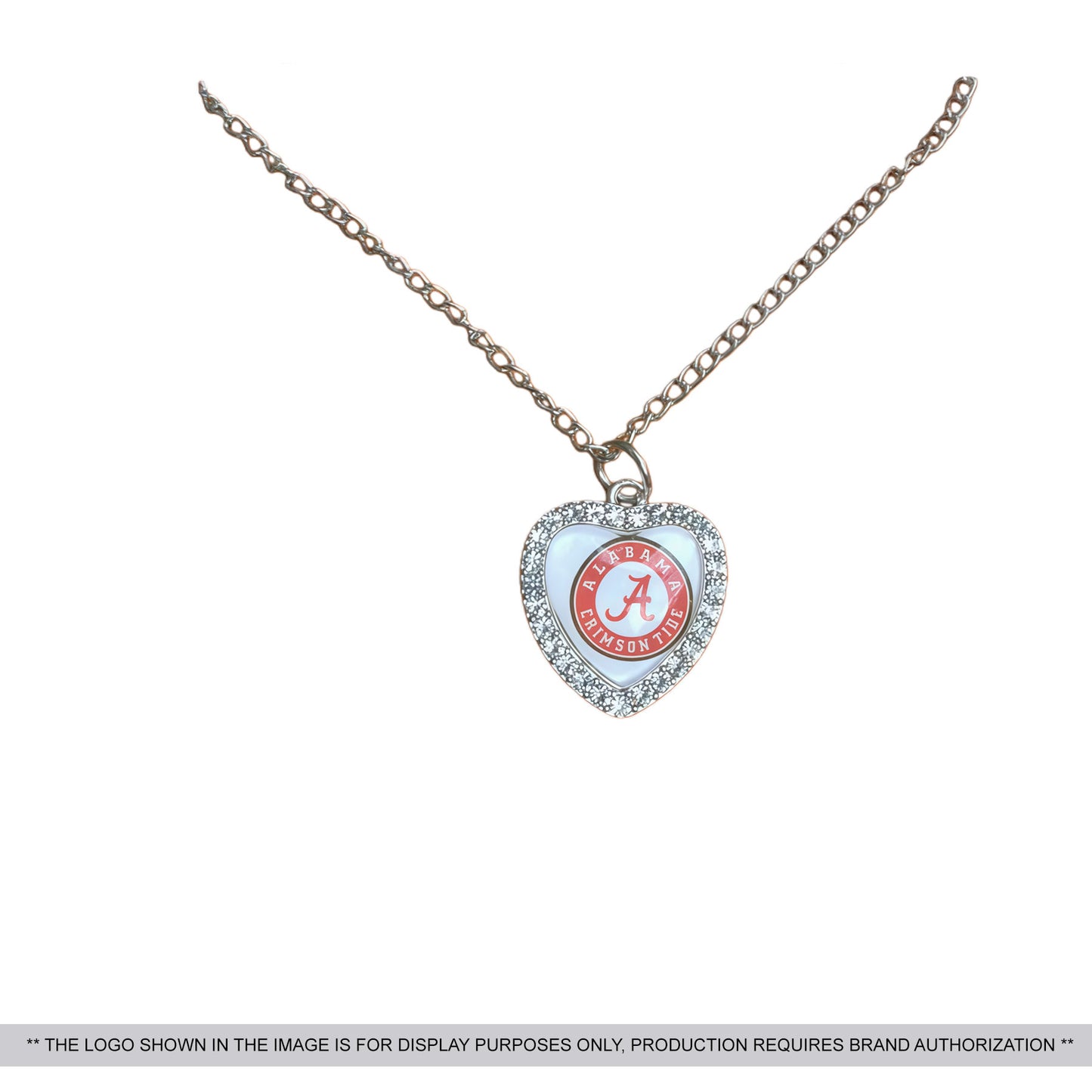 Sparkling Heart-Shaped Necklace with Diamond