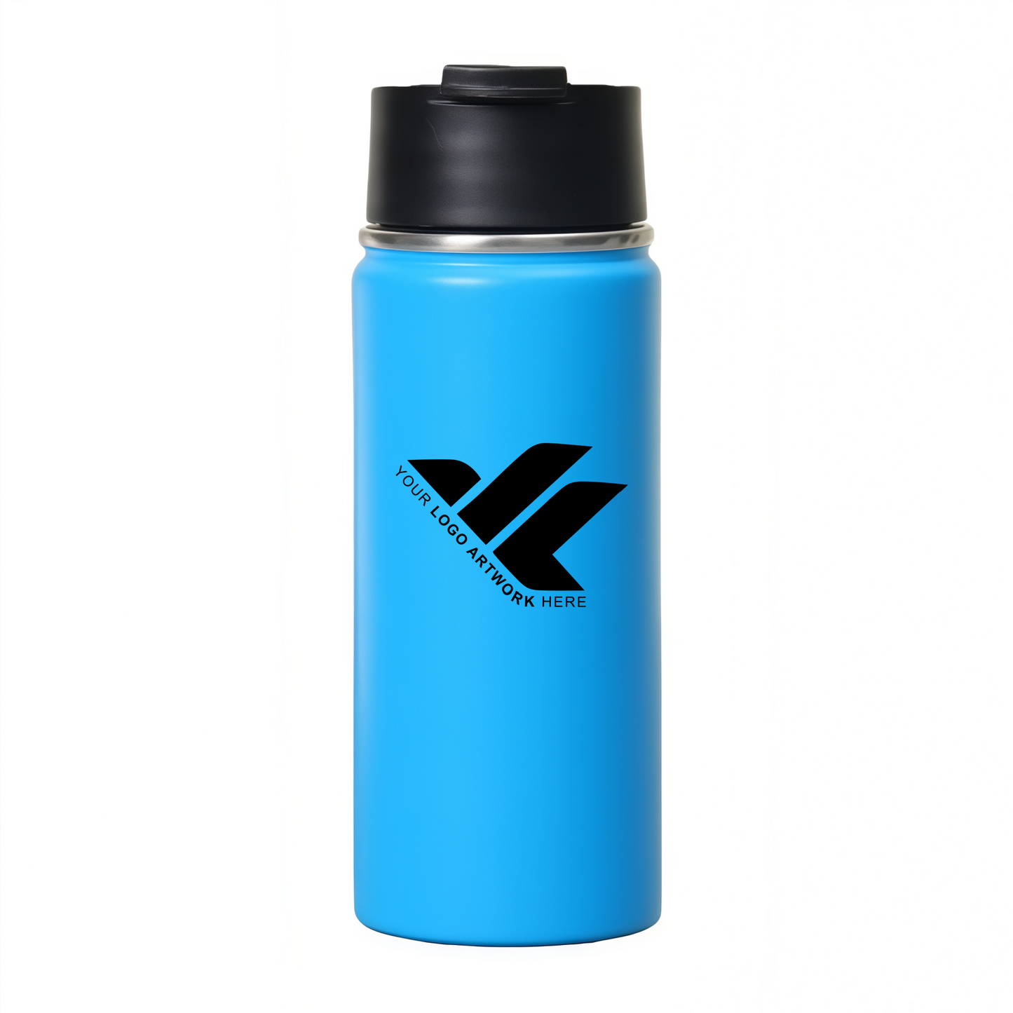 16oz stainless steel insulated water bottle
